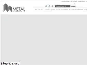 metalgayrimenkul.com