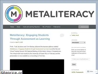 metaliteracy.org