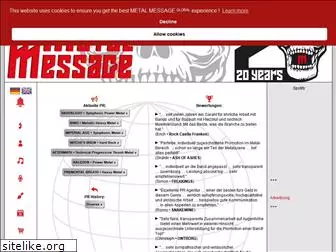 metalmessage.de