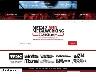 metalsandmetalworkingsearch.com