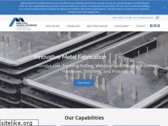 metalsolutionsinc.com