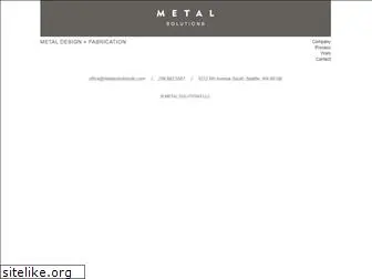 metalsolutionsllc.com