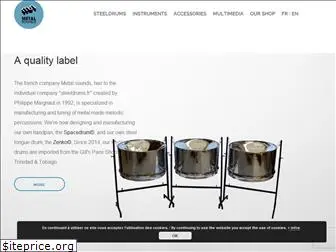 metalsounds-steeldrum.com