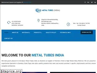 metaltubesindia.com