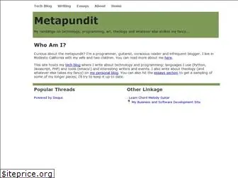 metapundit.net