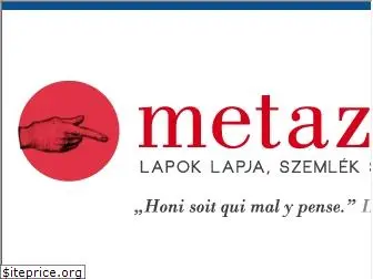 metazin.hu