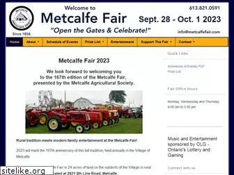 metcalfefair.com
