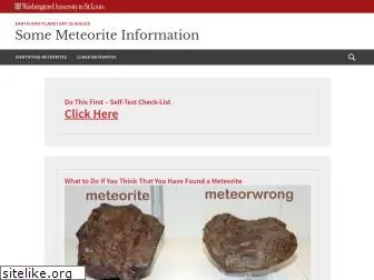 meteorites.wustl.edu