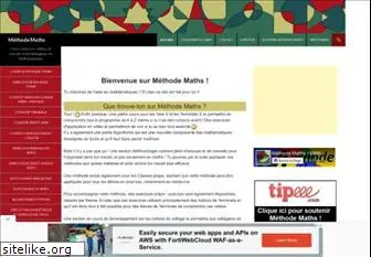 methodemaths.fr