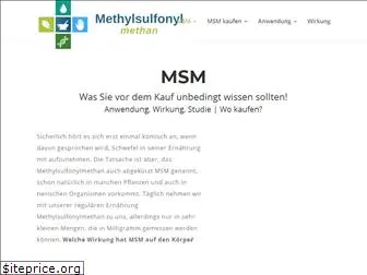 methylsulfonylmethan.com