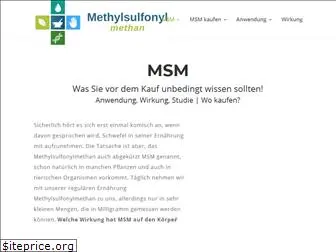 methylsulfonylmethan.net