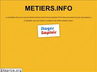 metiers.info