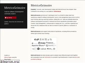 metricsgrimoire.github.io