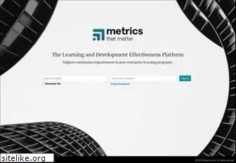 metricsthatmatter.com