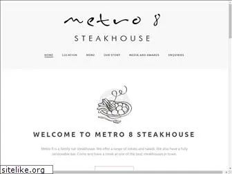 metro8steakhouse.com