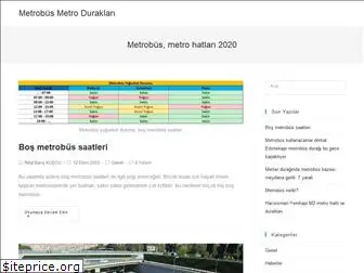 metrobusduraklar.com