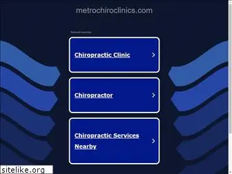 metrochiroclinics.com