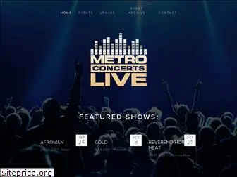 metroconcertslive.com