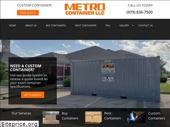 metrocontainer.net