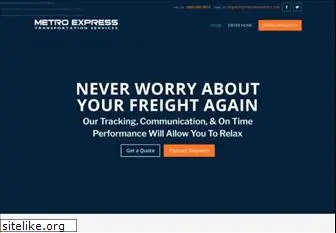 metroexpressinc.com