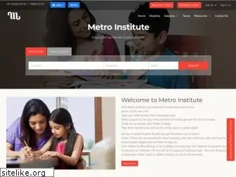 www.metroinstitute.co.in