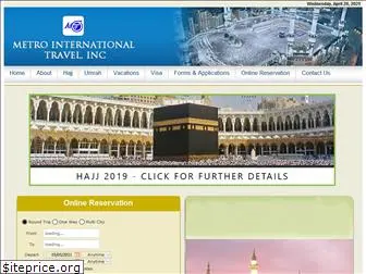 metrointernationaltravel.com