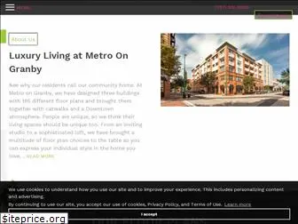 metroongranby.com