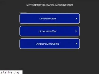 metropartybusandlimousine.com