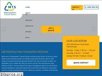 metropolitantransferstation.com.au