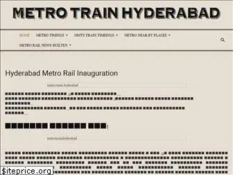metrotrainhyderabad.com