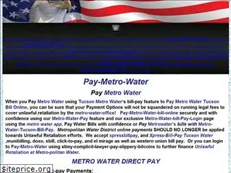 metrowater.info