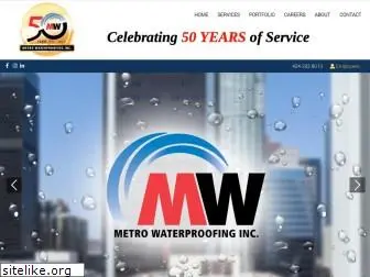 metrowaterproofing.com