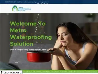 metrowaterproofingsolution.com