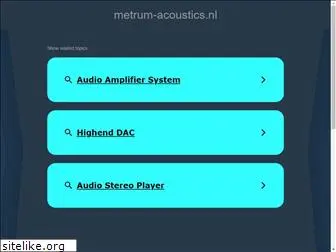 metrum-acoustics.nl