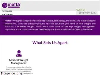 mettaweightmanagement.com