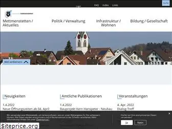 www.mettmenstetten.ch