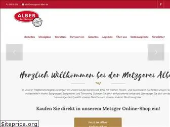 metzgerei-alber.de