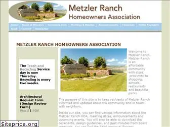 metzlerranchhoa.com