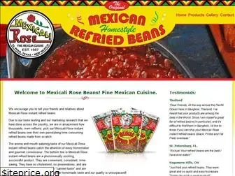 mexicalirosebeans.com