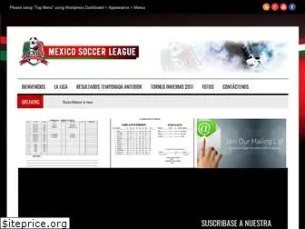 mexico-soccerleague.com