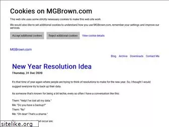 mgbrown.com