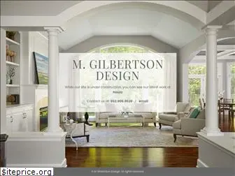 mgilbertsondesign.com