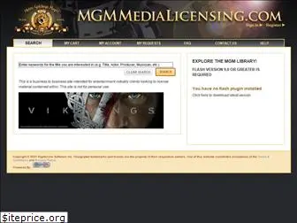 mgmmedialicensing.com