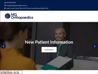 mgorthopaedics.com.au