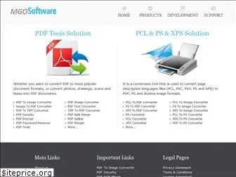 PCL Tools, PDF Tools, XPS Tools, Document Process Software, Development  Packages - Mgosoft