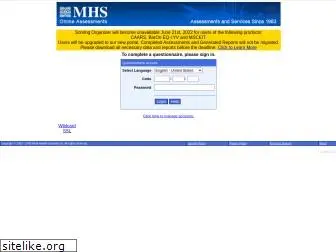 mhsassessments.com