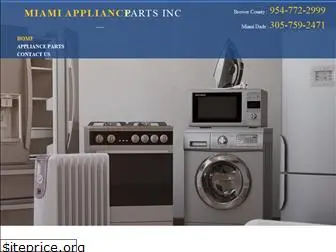 miamiappliancepartsinc.com