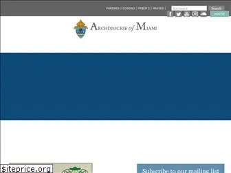 miamiarchdiocese.org