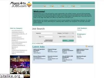 miamiartsjobs.com