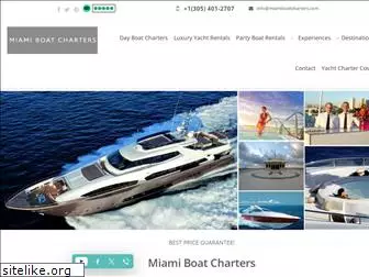 miamiboatcharters.com